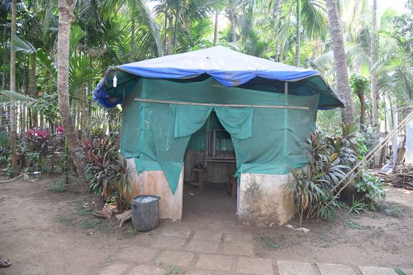 Cottage & garden at Shree Sateri Cottage